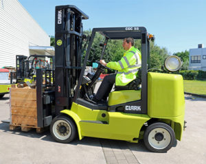 Clark the Forklift CGC series internal combustion forklift