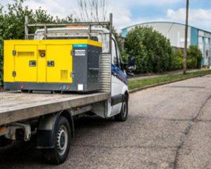 Atlas Copco U190 mobile air compressor